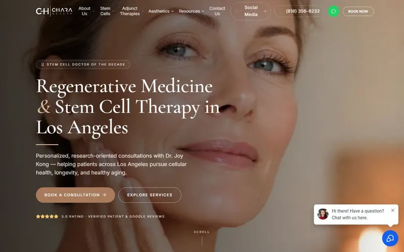 Chara Health website